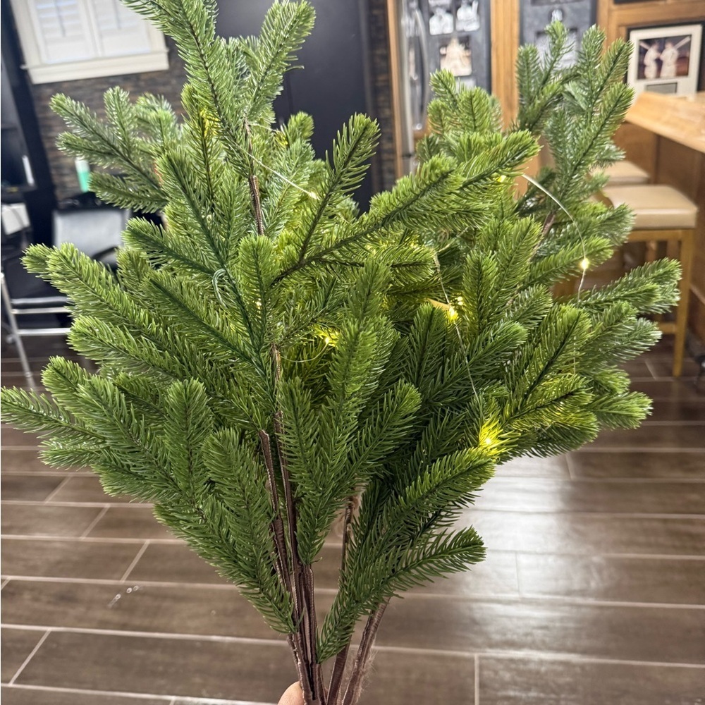 Grandin Road Faux  pine branches